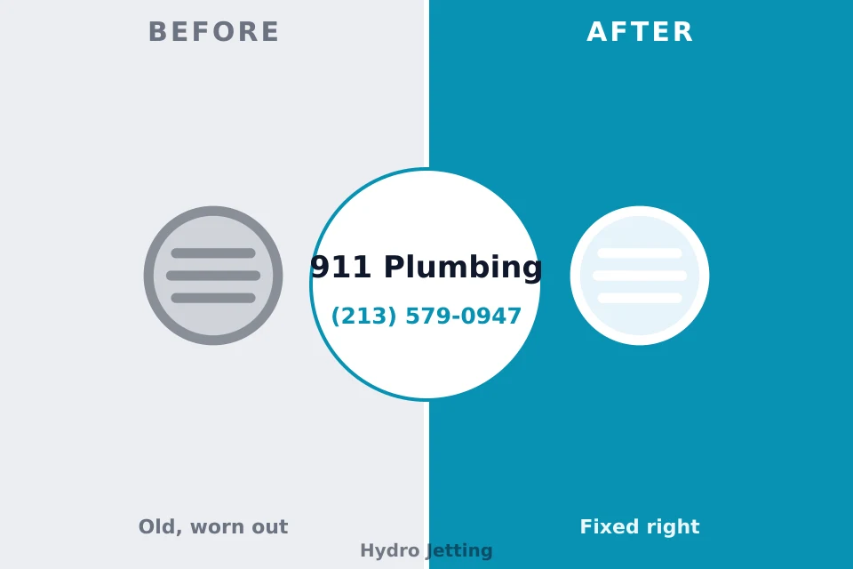 Before and after: plumbing company Prairie Ridge, WA